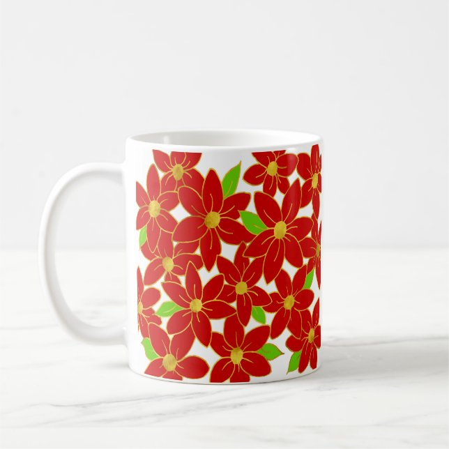 Mug Fleurs de vacances 2 (Gauche)