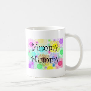 Mug fleurs délicieuses de maman