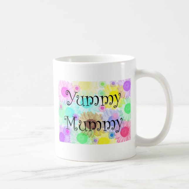 Mug fleurs délicieuses de maman (Droite)
