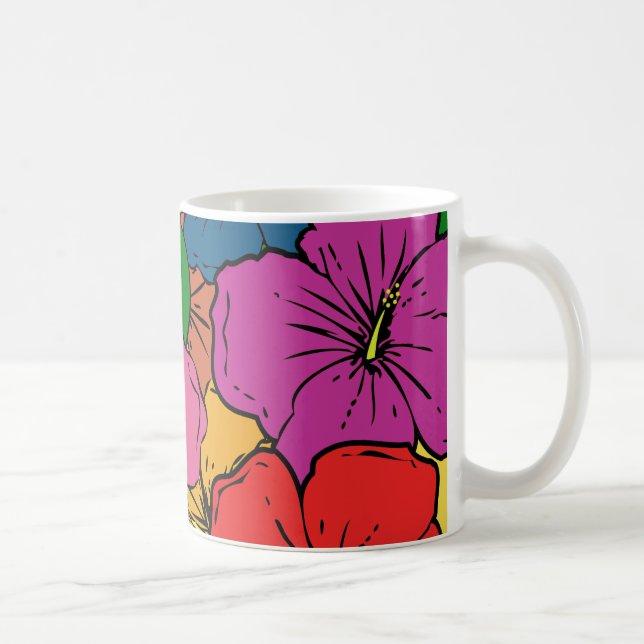 Mug Fleurs d'Hibiscus #5 (Droite)
