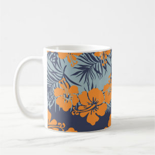 Mug Fleurs d'Hibiscus : Papier peint Vintage