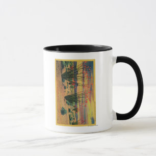 Mug Fleurs d'Ocotillo en fleur, la Californie