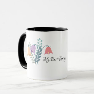 Mug Fleurs du jardin de printemps Mon meilleur printem