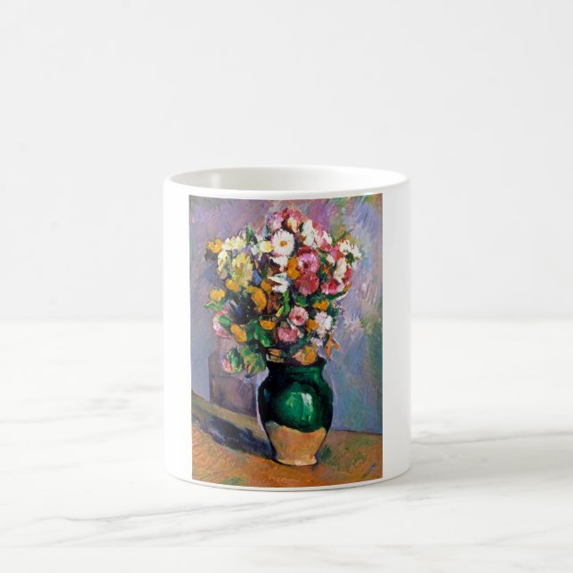 Mug Fleurs en Vase, Cézanne (Centre)