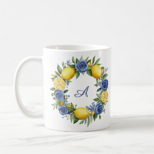Mug Fleurs et citrons italiens Amalfi