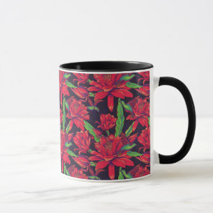 Mug Fleurs et colibris