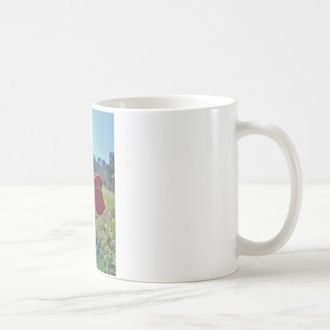 Mug Fleurs et fleurs jaunes (Droite)