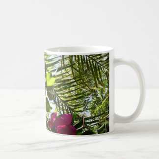 Mug Fleurs et palmier