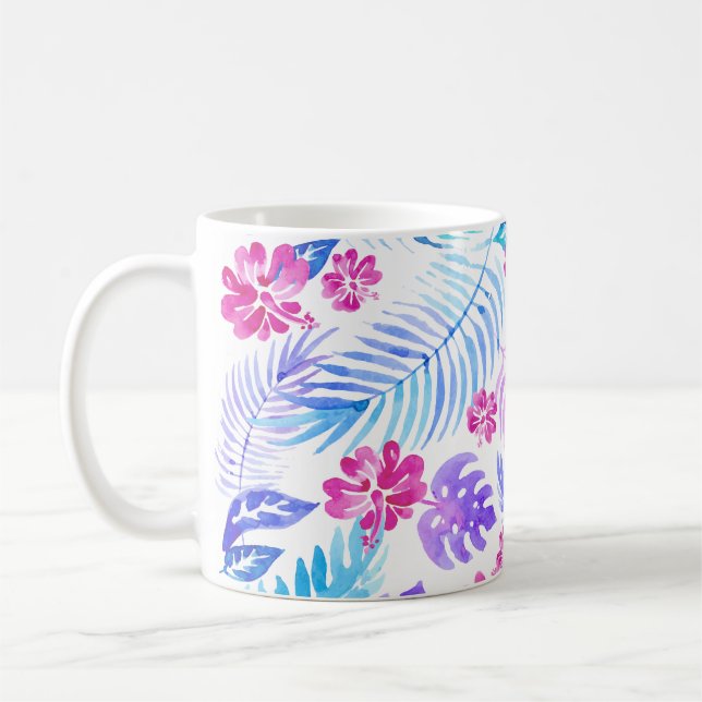 Mug Fleurs exotiques (Gauche)