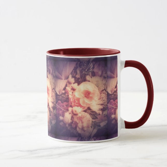 Mug Fleurs fantaisies (Droite)