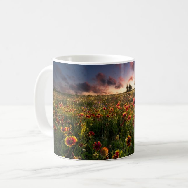 Mug Fleurs | Fleur sauvage indien Texas (Devant gauche)