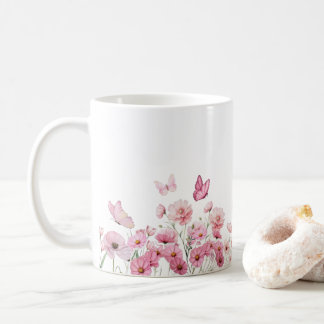 Mug fleurs fleurs