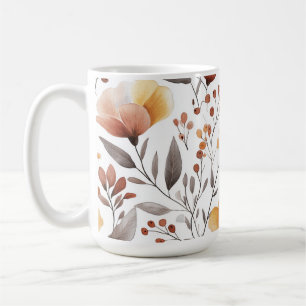 Mug Fleurs Floral Pattern Sublimation-95653