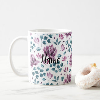 Mug Fleurs Florales Belle motif Céramique Nouveauté