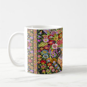 Mug Fleurs florales turques vintages persanes milieu d