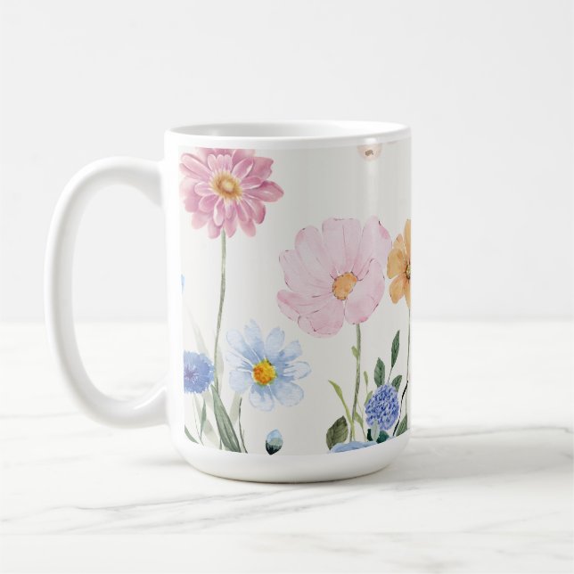 Mug Fleurs florissantes (Gauche)
