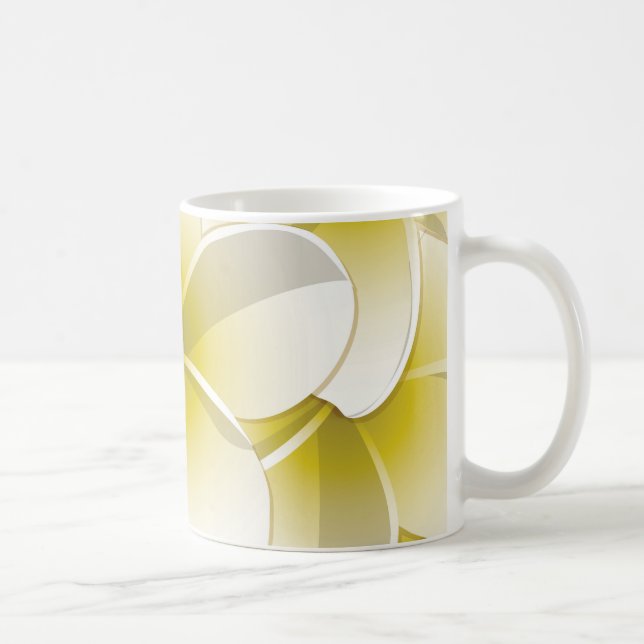 Mug Fleurs frangipani/Plumeria (Droite)