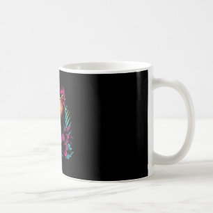 Mug Fleurs Hawaïennes de poulet Coq Kauai Hawaii Vint