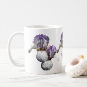 Mug Fleurs Iris Pourpres
