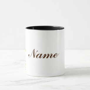 Mug Fleurs jaunes