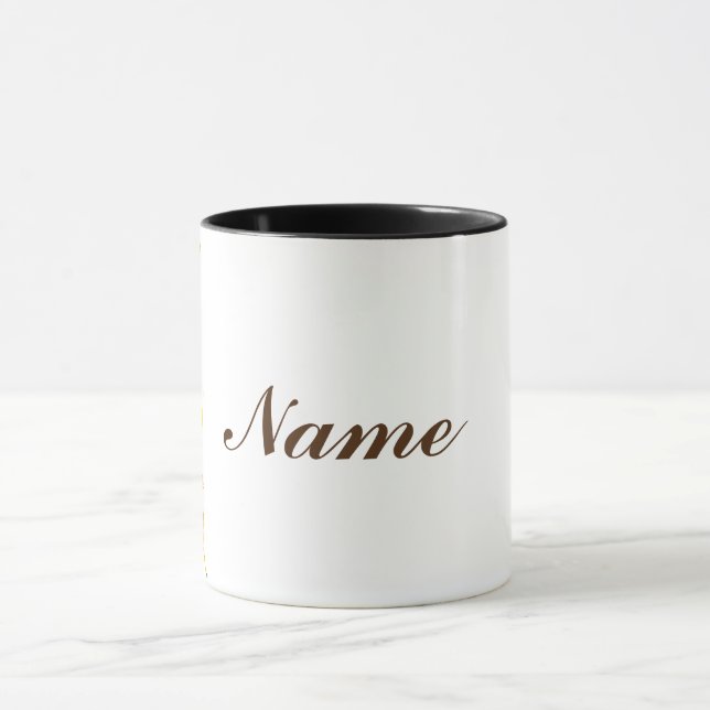 Mug Fleurs jaunes (Centre)