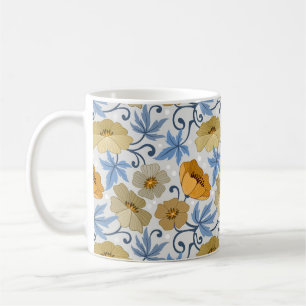 Mug Fleurs Jaunes : Conception Textile sans joint