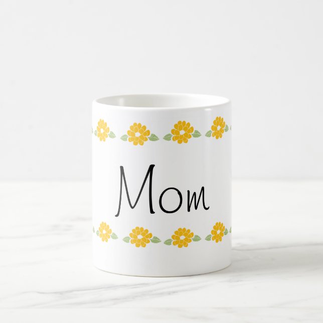 Mug Fleurs jaunes de maman (Centre)