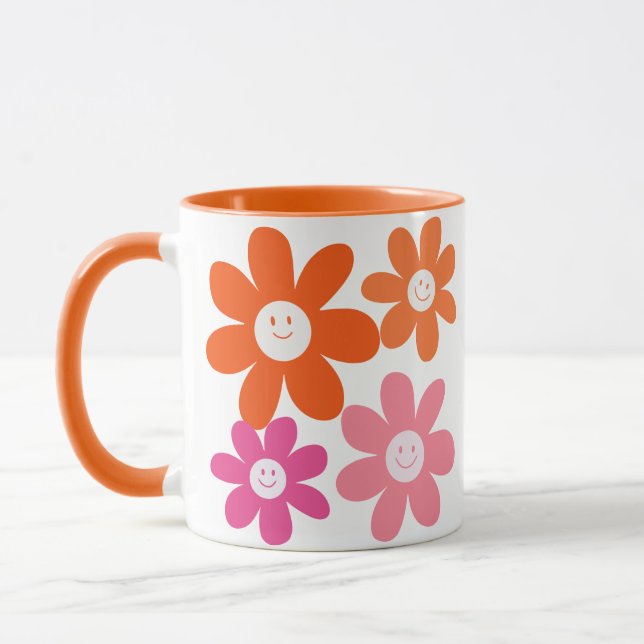 Mug Fleurs jolies Filles (Gauche)