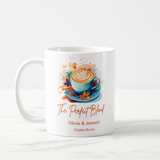 Mug Fleurs Le Mariage Parfait Mélange Cérémonie de Mar (Gauche)