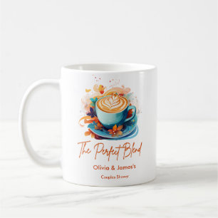 Mug Fleurs Le Mariage Parfait Mélange Couple Shower