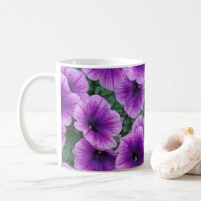 Mug Fleurs Lilac Petunia (Avec donut)