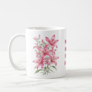 Mug Fleurs Lys Roses