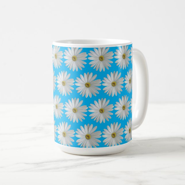 Mug Fleurs marguerites Fleurs marguerites (Devant droit)