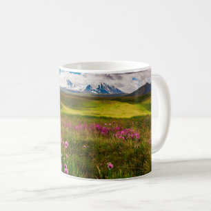 Mug Fleurs Montagnes de l'Altaï, Sibérie, Russie