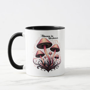 Mug Fleurs Ombres - Whimsigoth Champhroom Art Pastel G
