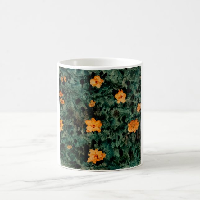 Mug Fleurs orange (Centre)