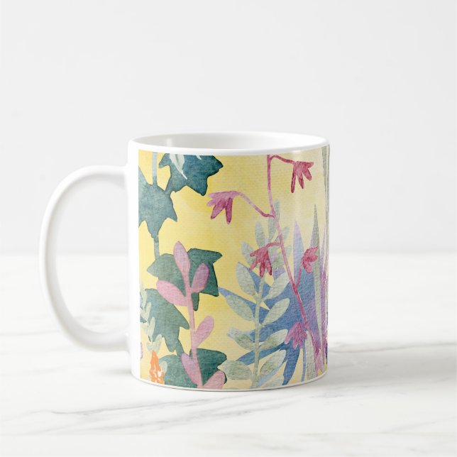 Mug Fleurs Pastel Floral Cute (Gauche)