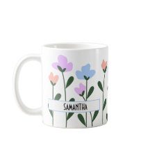 fleurs pastel personnalisées