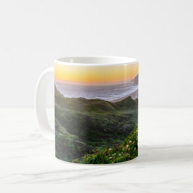 Mug Fleurs | Père Noël Cruz Californie (Devant gauche)