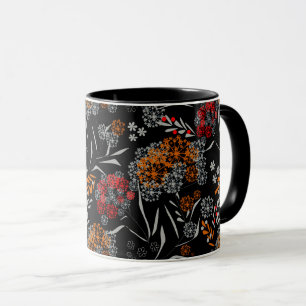 Mug Fleurs petites mignonnes sans couture motif floral