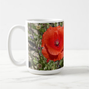 MUG FLEURS POPPY