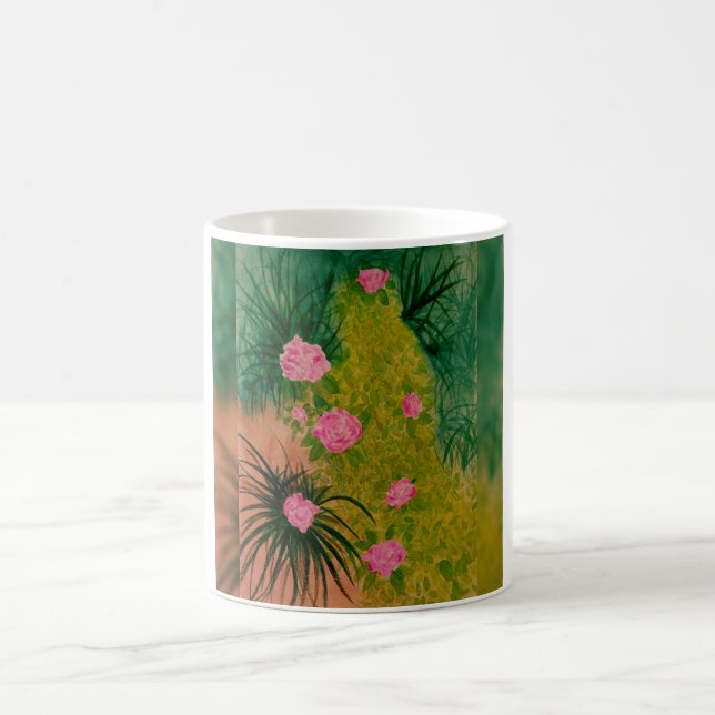 Mug Fleurs roses (Centre)