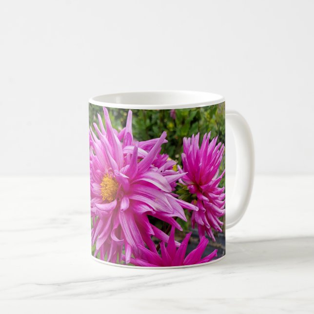Mug Fleurs roses (Devant droit)