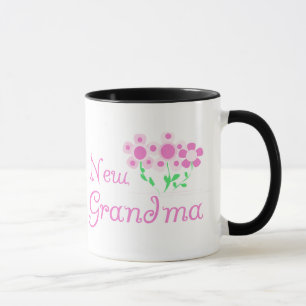 Mug Fleurs roses Nouveaux T-shirts et cadeaux grand-mè