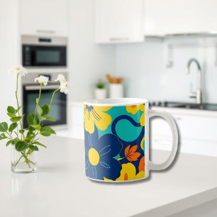 Mug Fleurs Rush Colorées-Dopamine Style-Retro