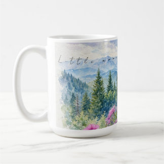 Mug Fleurs sauvages de montagne à l'aquarelle et sérén