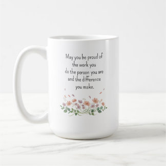 Mug Fleurs sauvages de remerciement personnalisées
