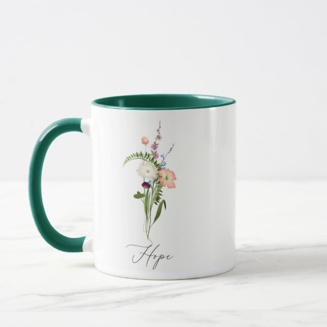 Mug Fleurs sauvages Espoir  (Gauche)