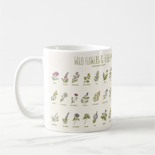 Mug Fleurs sauvages et herbes