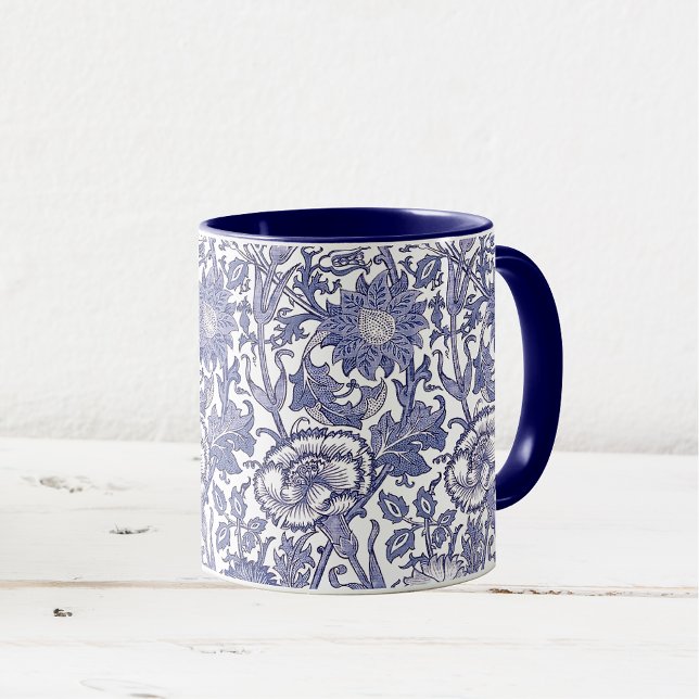 Mug Fleurs sauvages et papillons Motif aquarelle (Créateur téléchargé)